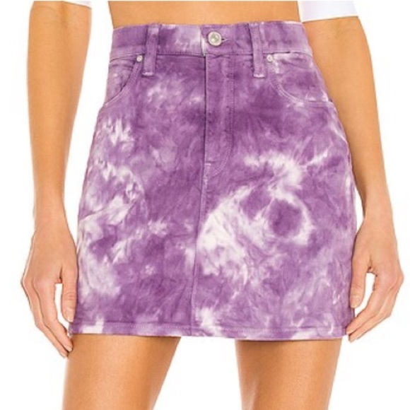 HUDSON Jeans The Viper Mini Skirt - Size 2/26 - Picture 1 of 12